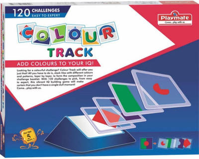 

Playmate Colour Track - An IQ Building Game Age 4 to 8 Years+(Multicolor)
