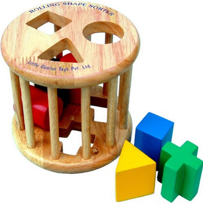 

Little Genius Rolling Shape Sorter(Multicolor)