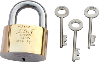 

Fine model no. 7460 Padlock(golden)