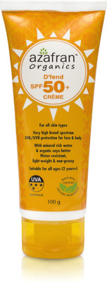 

Azafran Organics D’fend SPF 50+ Crème(100 g)