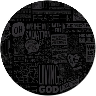 

Maison N Mode salvation God round Mouse Pad Mousepad(Multicolor)