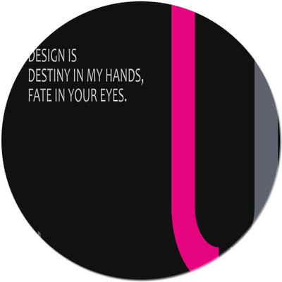

Maison N Mode Design In Destiny round Mouse Pad Mousepad(Multicolor)