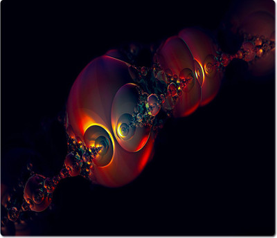 

Maison N Mode Color Ball Rectangle Mouse Pad Mousepad(Multicolor)