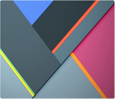 

Maison N Mode V Effect Rectangle Mouse Pad Mousepad(Multicolor)