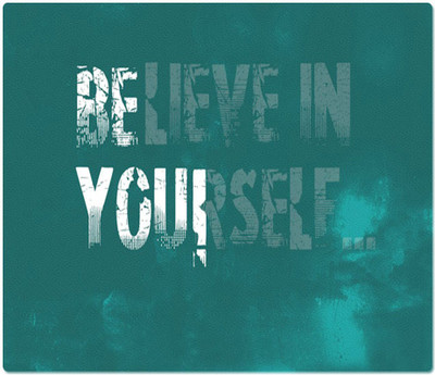 

Maison N Mode Believe Rectangle Mouse Pad Mousepad(Multicolor)