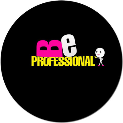 

Maison N Mode Be Professional round Mouse Pad Mousepad(Multicolor)