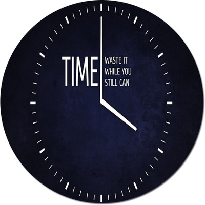 

Maison N Mode Time Waste It round Mouse Pad Mousepad(Multicolor)