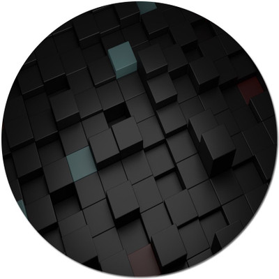 

Maison N Mode Bk Box round Mouse Pad Mousepad(Multicolor)