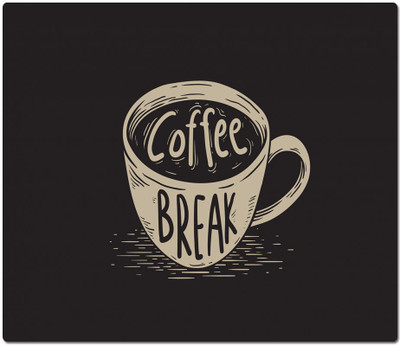 

Maison N Mode Coffee Break Rectangle Mouse Pad Mousepad(Multicolor)