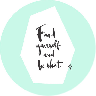 

Maison N Mode Find Your Self round Mouse Pad Mousepad(Multicolor)