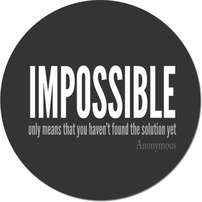 

Maison N Mode Impossible round Mouse Pad Mousepad(Multicolor)