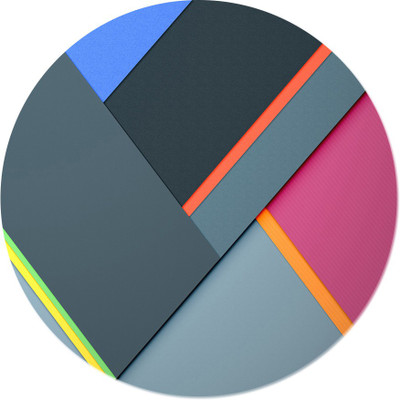

Maison N Mode V Effect round Mouse Pad Mousepad(Multicolor)