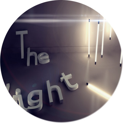 

Maison N Mode The Light round Mouse Pad Mousepad(Multicolor)