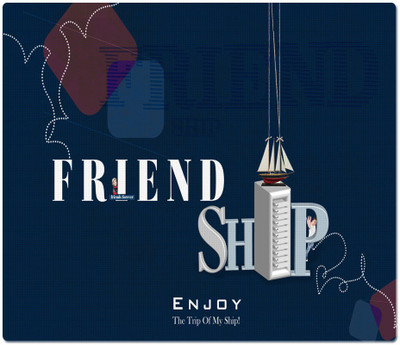 

Maison N Mode Friend Ship Rectangle Mouse Pad Mousepad(Multicolor)
