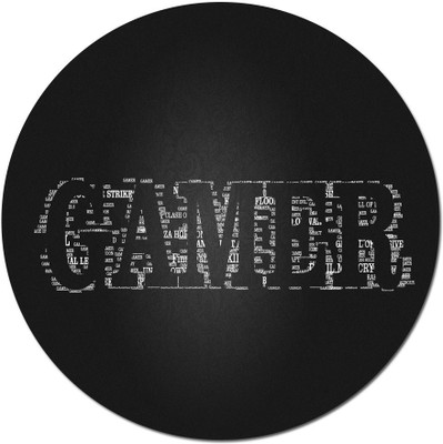 

Maison N Mode Gamer round Mouse Pad Mousepad(Multicolor)