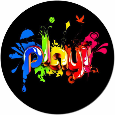 

Maison N Mode Creative Play round Mouse Pad Mousepad(Multicolor)