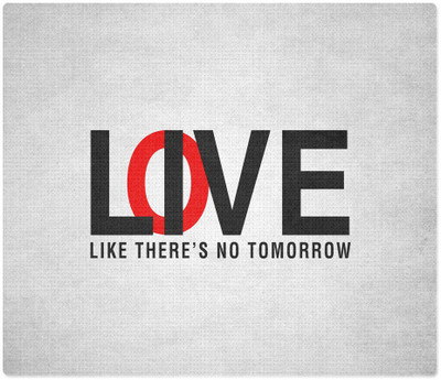 

Maison N Mode Love Like Rectangle Mouse Pad Mousepad(Multicolor)