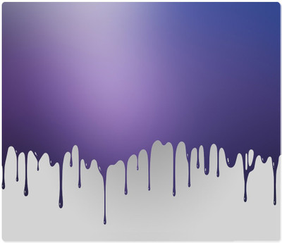 

Maison N Mode Purple Drop Rectangle Mouse Pad Mousepad(Multicolor)