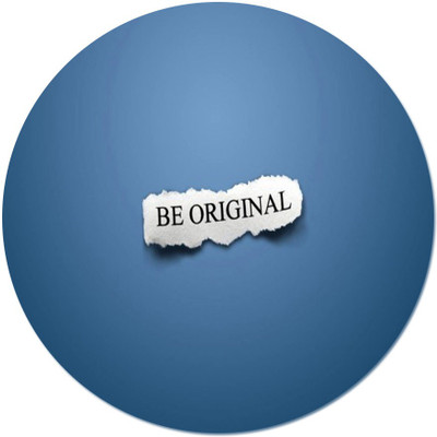 

Maison N Mode Be Original round Mouse Pad Mousepad(Multicolor)