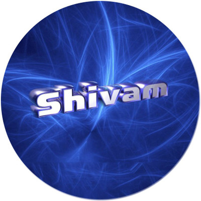 

Maison N Mode Shivam round Mouse Pad Mousepad(Multicolor)