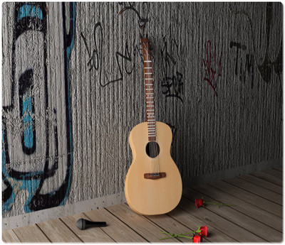

Maison N Mode Guitar Rectangle Mouse Pad Mousepad(Multicolor)
