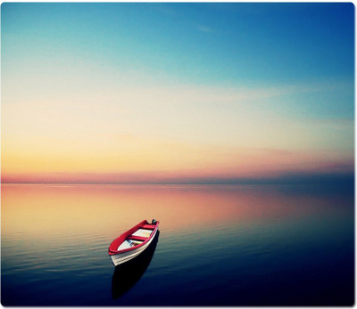 

Maison N Mode Boat In Water Rectangle Mouse Pad Mousepad(Multicolor)
