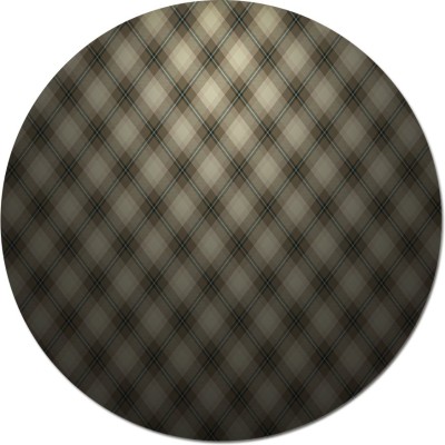 

Maison N Mode Bk Brn Taxtile round Mouse Pad Mousepad(Multicolor)