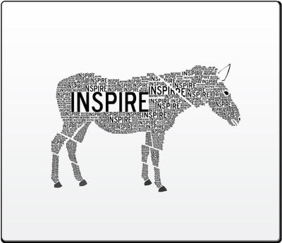 

Maison N Mode Inspire Rectangle Mouse Pad Mousepad(Multicolor)