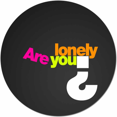 

Maison N Mode Are You Lonley round Mouse Pad Mousepad(Multicolor)