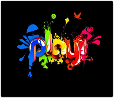 

Maison N Mode Creative Play Rectangle Mouse Pad Mousepad(Multicolor)