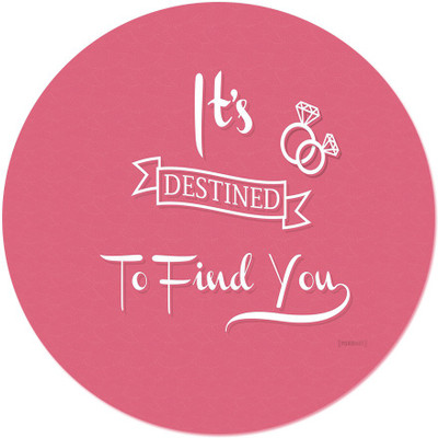 

Maison N Mode To Find You round Mouse Pad Mousepad(Multicolor)
