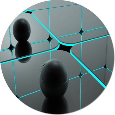 

Maison N Mode Bk 3d Ball round Mouse Pad Mousepad(Multicolor)