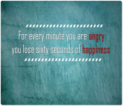 

Maison N Mode Angry Happy Rectangle Mouse Pad Mousepad(Multicolor)