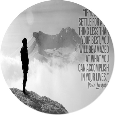 

Maison N Mode If You Will Not round Mouse Pad Mousepad(Multicolor)
