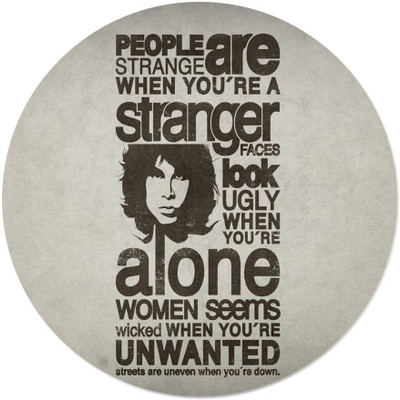 

Maison N Mode People Strange round Mouse Pad Mousepad(Multicolor)
