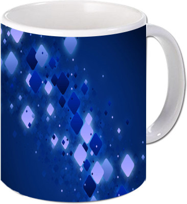 

Maison N Mode Window Effect Coffee Ceramic Mug(330 ml), Multicolor