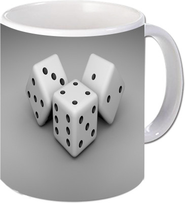 

Maison N Mode Loodo Coffee Ceramic Mug(330 ml), Multicolor
