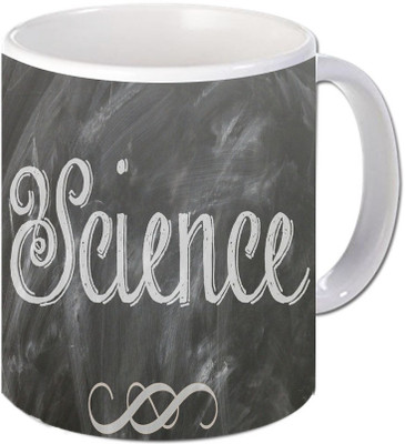 

Maison N Mode Science Coffee Ceramic Mug(330 ml), Multicolor
