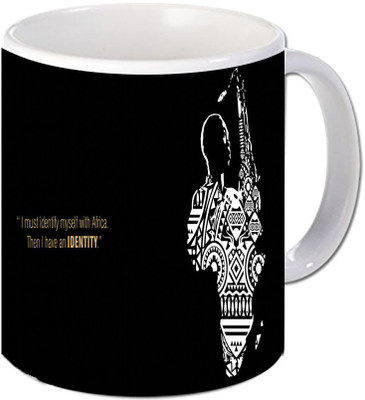 Maison N Mode Band Man Coffee Ceramic Mug(330 ml), Multicolor