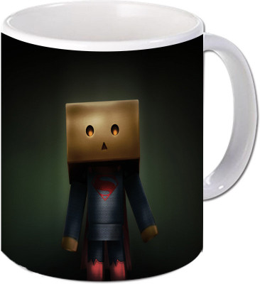 

Maison N Mode Super Box Coffee Ceramic Mug(330 ml), Multicolor