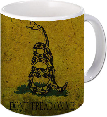 

Maison N Mode Don’t Tread Me Coffee Ceramic Mug(330 ml), Multicolor