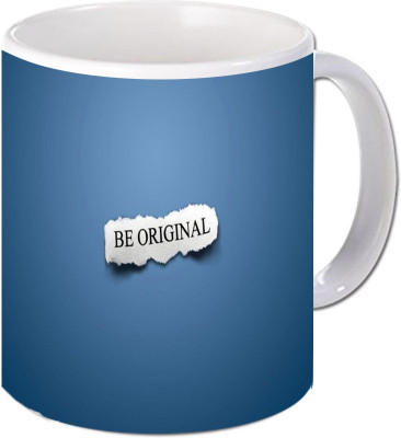

Maison N Mode Be Original Coffee Ceramic Mug(330 ml), Multicolor