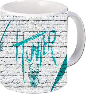 

Maison N Mode Humper Coffee Ceramic Mug(330 ml), Multicolor