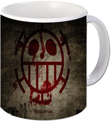 

Maison N Mode Areed Horror Coffee Ceramic Mug(330 ml), Multicolor