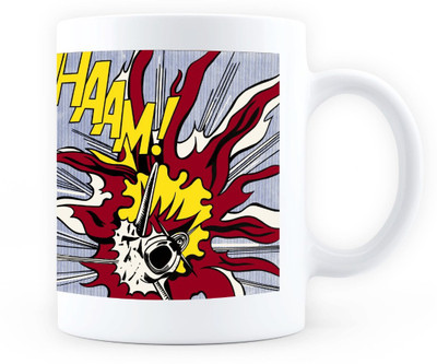 

Tallenge Coffee Ceramic Mug(350 ml), Multicolor