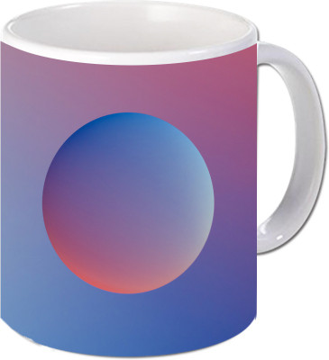 

Maison N Mode Earth Colourfull Coffee Ceramic Mug(330 ml), Multicolor