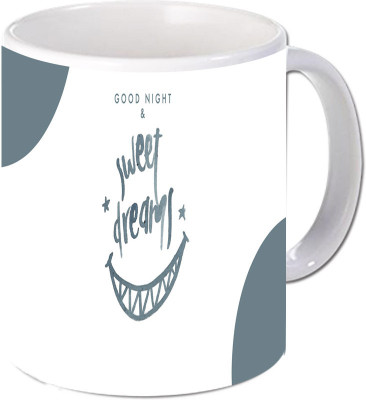 

Maison N Mode Swt Drms Coffee Ceramic Mug(330 ml), Multicolor