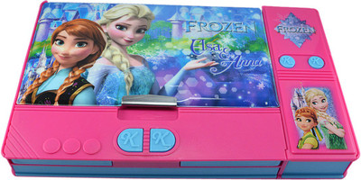 

Saamarth Impex Disney Cartoon Art Plastic Pencil Box(Set of 1, Multicolor)