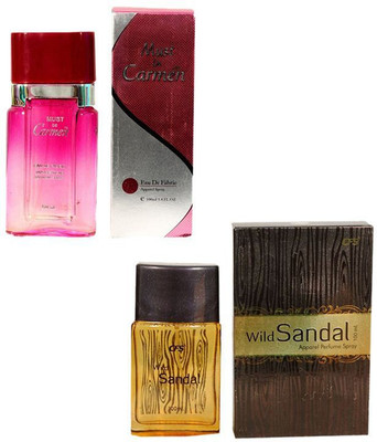 

Ramco Must De Carmen Pink and Wild Sandal Combo Eau de Parfum - 200 ml(For Boys)