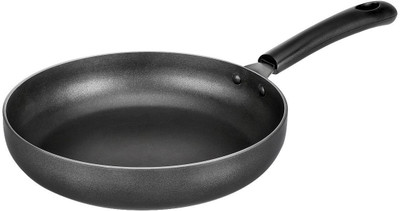 

BMS Lifestyle Non-Stick Fry Pan, 24cm (Induction & Gas Compatible) Fry Pan 24 cm diameter(Aluminium, Non-stick, Induction Bottom), Black